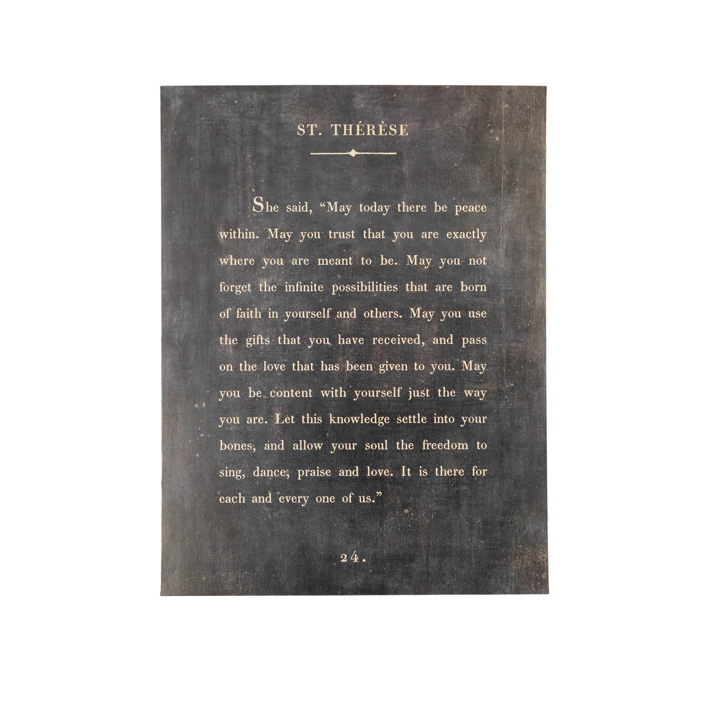 Framed Quote Print