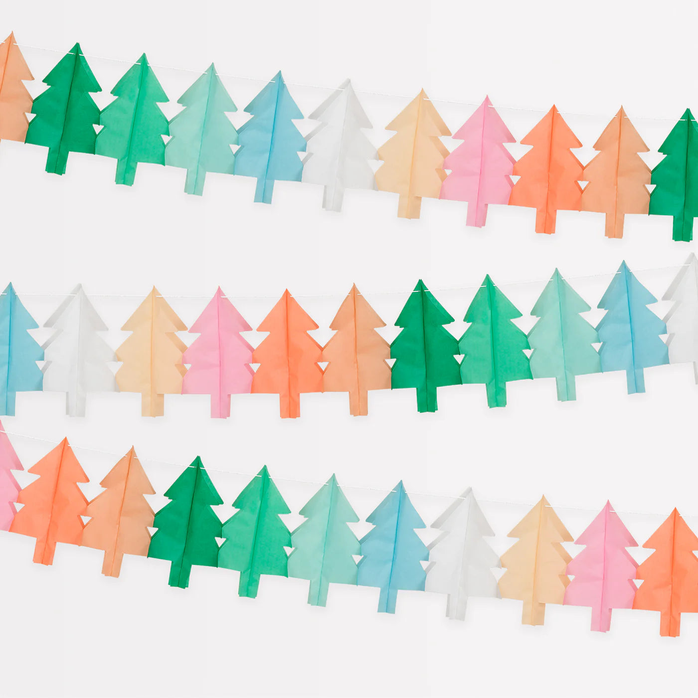 Paper Tree Garland