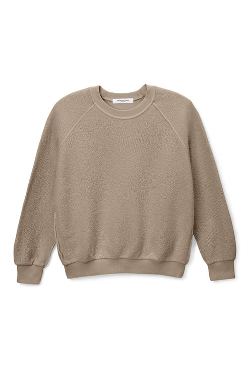 Ziggy Shruken Inside Out Sweatshirt (Mocha)